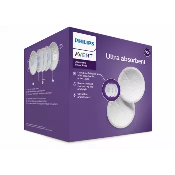 Philips Avent eldobható melltartóbetét SCF254/61 (60 darabos csomag)