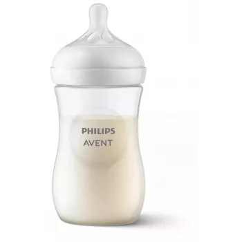 Philips AVENT Natural Response bébiüveg 260 ml, közepes cumi, 1m+
