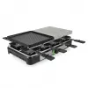 Tristar RA-2747 raclette tapadásmentes bevonattal, jelzőlámpával, grillfunkcióval, fekete, kő