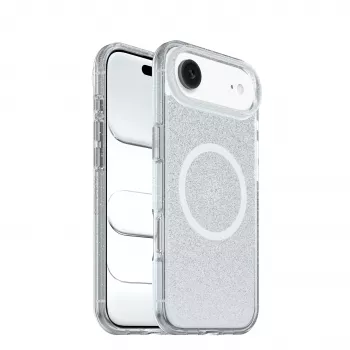 OtterBox React Series tok Apple iPhone 15 Pro Max készülékhez – Stardust (átlátszó csillámos), MagSafe-kompatibilis 77-99279