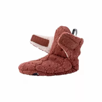 Lodger Slipper Folklore fleece bébi cipő, 12-18 hónap, Rosewood