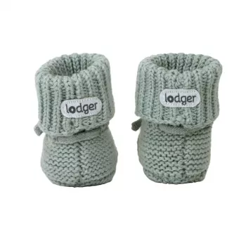 Lodger Slipper kötött bébi cipő selyem 0-6 hónap