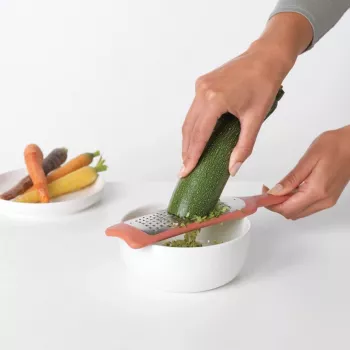 Brabantia kézi reszelő, terrakotta rózsaszín
