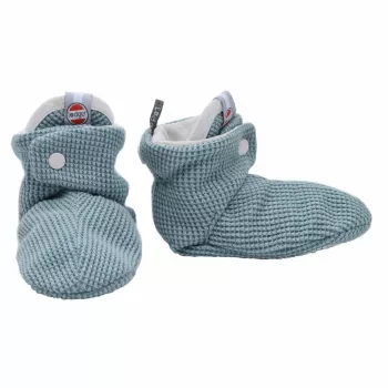 Lodger Slipper Ciumbelle pamut bébi cipő, 3-6 hónap, Ocean