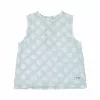 Lodger Tank Topper Tribe muszlin baba atlét, Ice Flow, 68 cm