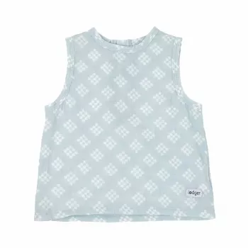 Lodger Tank Topper Tribe muszlin baba atlét, Ice Flow, 68 cm
