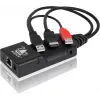ADDER ALIF101T-HDMI KVM over IP adó - HDMI, USB, audio, Cat5e/Cat6/Cat7, 2560x1600@60Hz, fekete alumínium