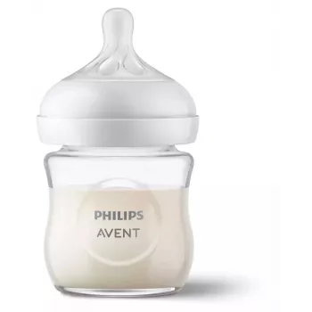 Philips Avent Natural Response üveg bébiüveg 125 ml újszülött cumisüvegcumival, 0 hónapos kortól