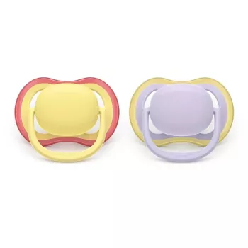 Philips Avent Ultra Air cumi, 0-6 hónap, 2 darabos csomag, lány