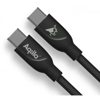 AQIILA USB-C USB-C töltő- és szinkronizáló kábel 3 m fekete AQCBPBICB4BD881