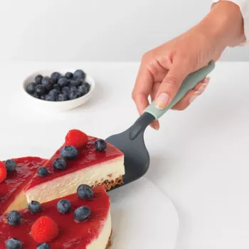 Brabantia Profile Line tortaszeletelő hullámos éllel, matt acél