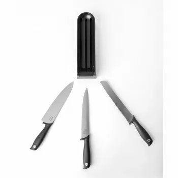 Brabantia Tasty+ fiókba való késtároló készlet, sötétszürke, 3 kés