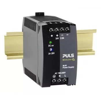 PULS MiniLine ML60.242 DIN-sín tápegység 24V DC 2,5A 60W