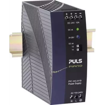 PULS Piano DIN-sín tápegység 24V 10A 240W PIC240.241D