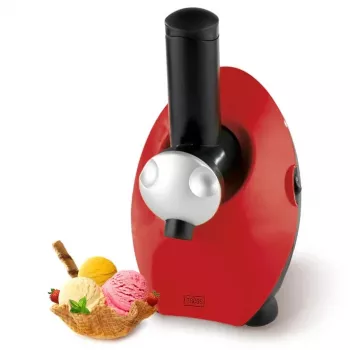 Trebs 99283-B szorbetgép fagyasztótartállyal, 1,5 L, piros