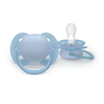 Philips Avent Ultra Soft cumi, 0-6 hónap, semleges, 2 darabos csomag