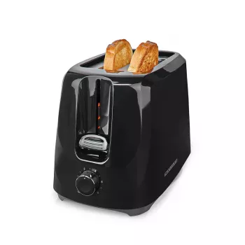 Melissa kenyérpirító, 700W, fekete, 2 réses