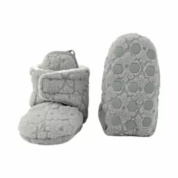 Lodger Slipper Folklore Fleece bébi papucs, Drizzle, 12-18 hónapos