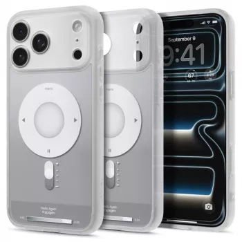 Spigen Ultra Hybrid Mag MagSafe tok iPhone 17 Pro / 18 Pro készülékhez - ezüst