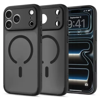 SPIGEN Ultra Hybrid MagSafe iPhone 17 Pro Max / 18 Pro Max Frost fekete