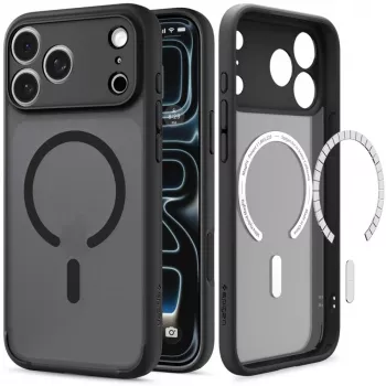 SPIGEN Ultra Hybrid MagSafe iPhone 17 Pro Max / 18 Pro Max Frost fekete