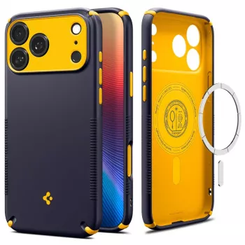 Spigen Nano Pop Hybrid MagSafe tok iPhone 17 Pro / 18 Pro készülékhez – Navy Blue