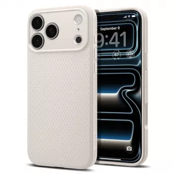 Spigen Liquid Air iPhone 17 Pro Max / 18 Pro Max tok Natural Titanium