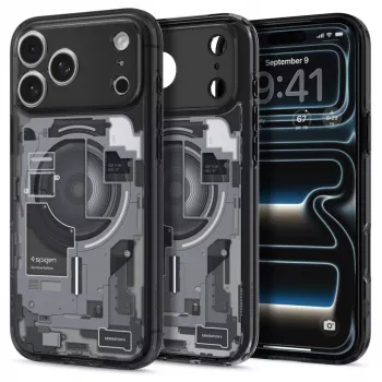 SPIGEN Ultra Hybrid MagSafe iPhone 17 Pro Max / 18 Pro Max Zero One fekete