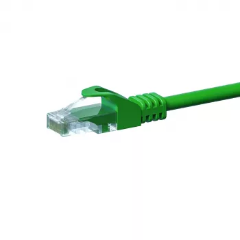 DSIT CAT 5e U/UTP hálózati patch kábel, 7,5 m, zöld, CCA, RJ45 DC-C53-075