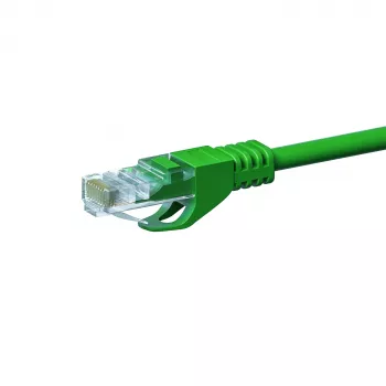 DSIT CAT 5e U/UTP hálózati patch kábel, 7,5 m, zöld, CCA, RJ45 DC-C53-075