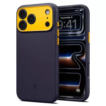 Spigen Nano Pop Hybrid MagSafe tok iPhone 18 Pro / 17 Pro készülékhez – Navy Blue