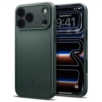 Spigen Thin Fit MagSafe tok iPhone 17 Pro / 18 Pro - Abyss Green