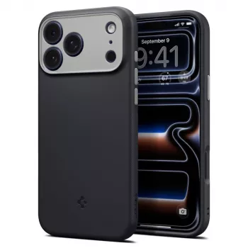 Spigen Nano Pop Mag MagSafe tok iPhone 18 Pro / 17 Pro készülékhez – Black Sesame