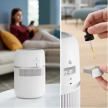 PHILIPS 4000 Series párásító HU4210/04 fehér