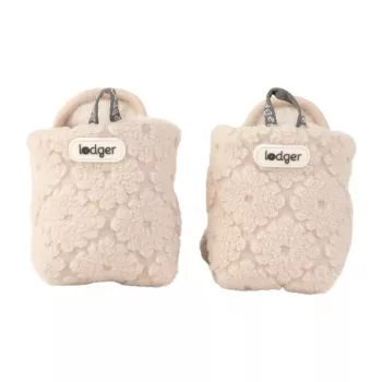 Lodger Slipper Folklore Fleece babacipő Birch 6-12 hónap