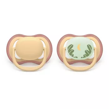Philips Avent Ultra Air nappali és éjszakai cumi, 0-6 hónap, 2 darabos csomag