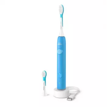 Philips Sonicare for Kids Bluetooth Connected Sonic elektromos fogkefe HX6600/12, kék