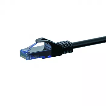 DSIT CAT6a hálózati kábel 100% réz - U/UTP - 30 méter - fekete (DC-U6A0-300)
