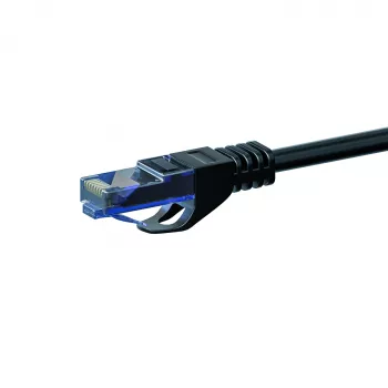 DSIT CAT6a hálózati kábel 100% réz - U/UTP - 30 méter - fekete (DC-U6A0-300)
