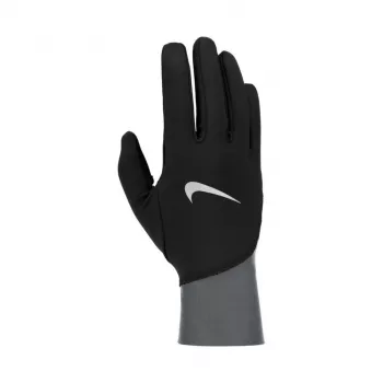 Nike Pacer Midweight férfi futókesztyű fekete/szürke XL