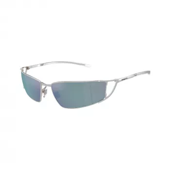 Arnette AN3093 736-Y7 férfi szögletes napszemüveg, matt fekete keret, sötétszürke lencse, 64mm