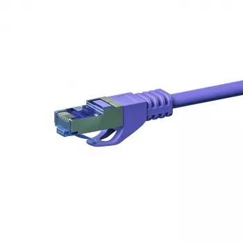 DSIT CAT 6a S/FTP LSOH hálózati kábel, 50 m, lila DC-6A8-500