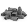 DSIT DANICOM RJ45 kábelhüvely szürke nagy - 10 darab DC-RJ45-BOOT-L-GREY-10PCE