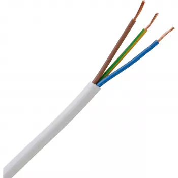 HEINRICH KOPP H05VV5-F 3G1,5mm² fehér rugalmas PVC-kábel 5m 151805840