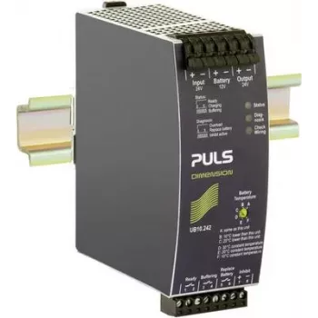 PULS UB10.242 DIN-sín puffer modul 24V DC 10A 360W