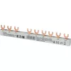 Eaton 3-Phase Fork-Type Busbar 10mm² 6 Modules 63A EVG3PHAS/N/6MODUL/LS 303366