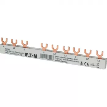 Eaton 3-fázisú villa-kamrasín 10mm² 6 modul 63A EVG3PHAS/N/6MODUL/LS 303366