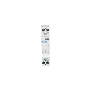 Eaton CR2011012 installációs kontaktor 12V AC/DC 20A 1NO+1NC 2-pólusú 193906