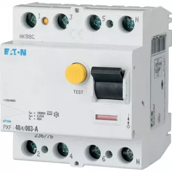 Eaton PXF-63/4/003-B hibaáram-védőkapcsoló, 63 A, 4-pólusú, 30 mA, B típus 300302