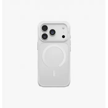 UNIQ Veren MagClick töltőtok iPhone 18 Pro / 17 Pro – Chalk Frost